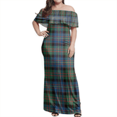 Clan Cameron Of Erracht Ancient Tartan Hawaii Dress HV38 Clan Cameron Tartan Hawaii Dress